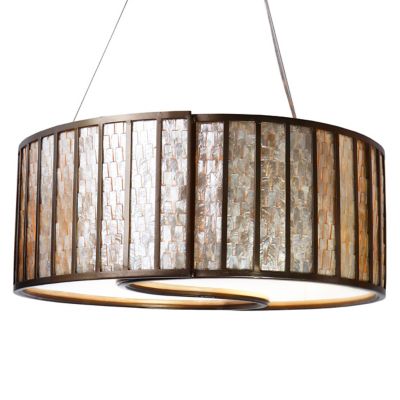 Affinity Drum Pendant by Varaluz - Starlight Lighting USA and Canada
